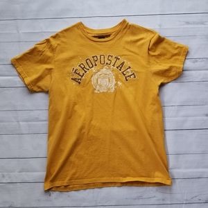 American Eagle Yellow T-shirt Large